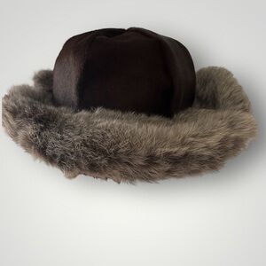 Bergdorf Goodman Rabbit Fur Madchaps Vintage Hat